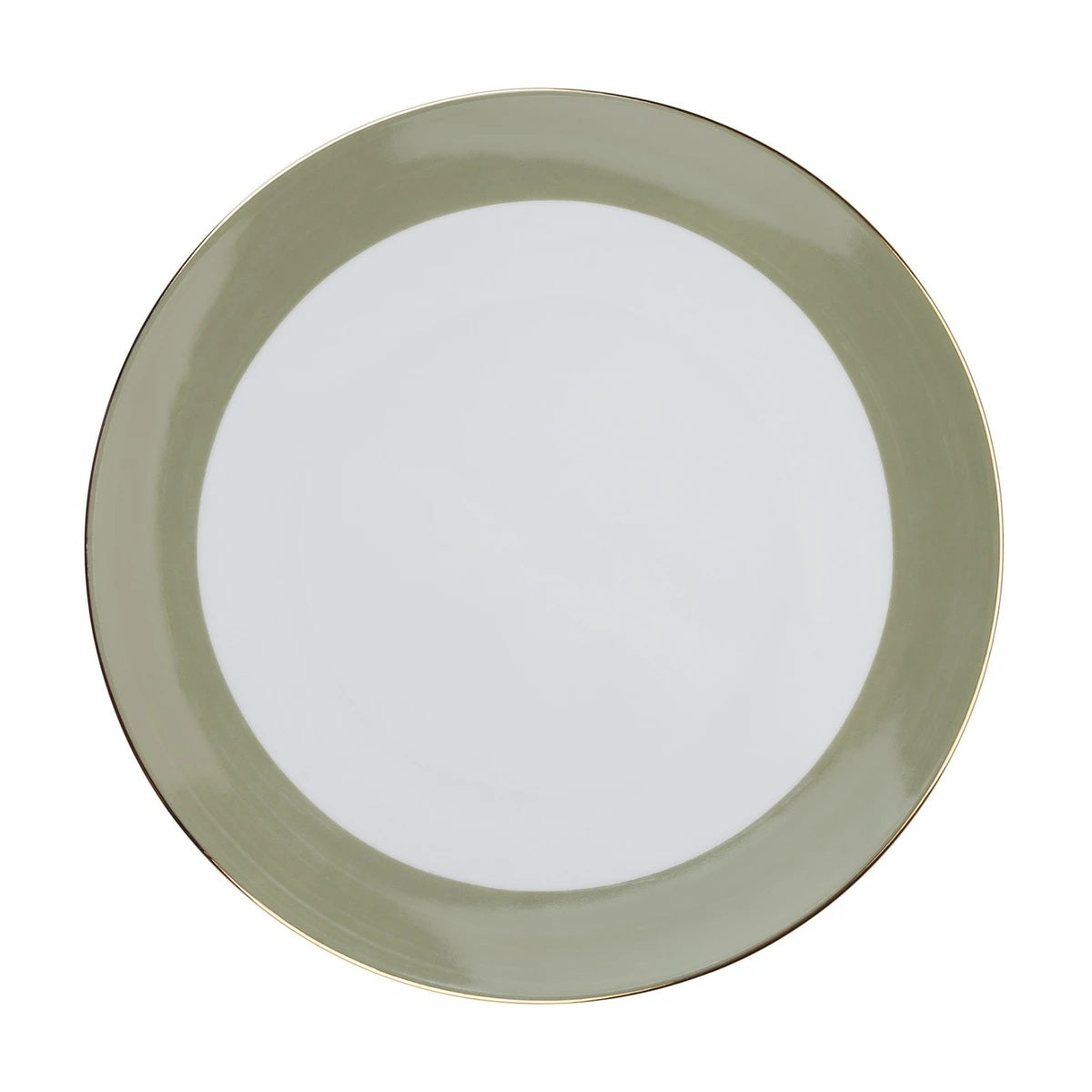 Prato Raso verde  porcelana mameg