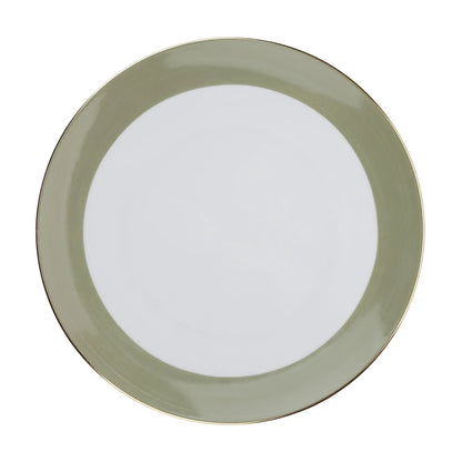 Prato Raso verde  porcelana mameg
