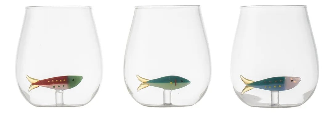 Copo Borossilicato Sardine